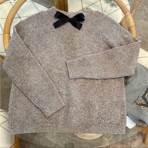 J Crew Bow Sweater